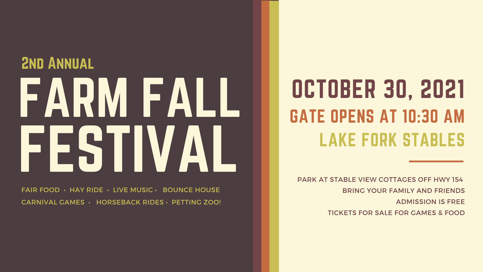 Campaign cover image for 2nd Annual Farm Fall Festival