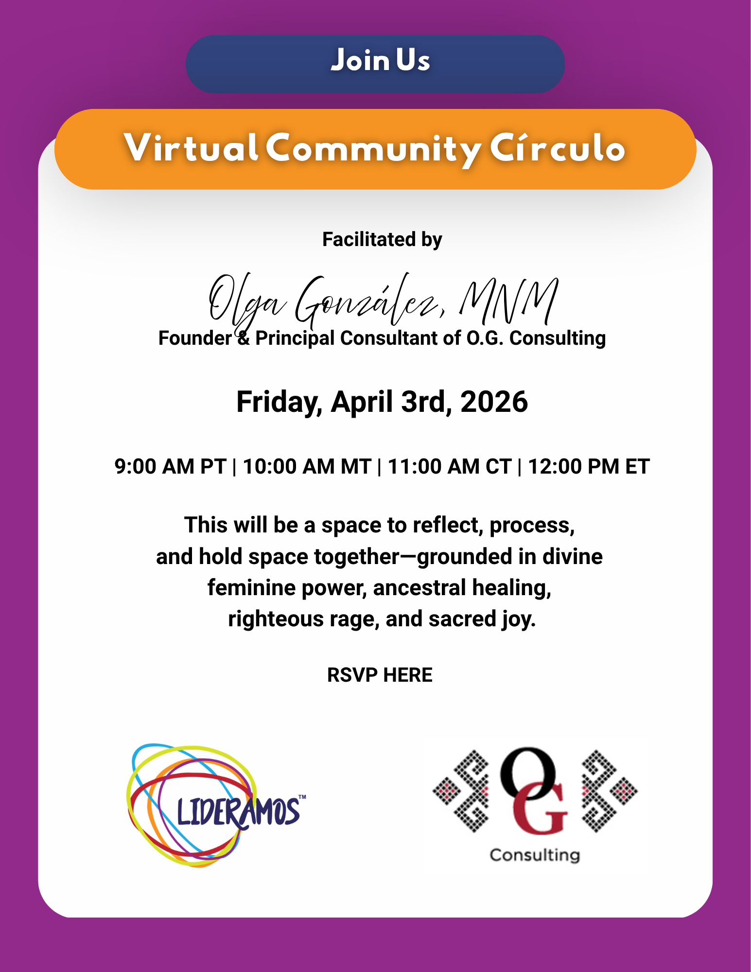 Campaign cover image for Virtual Community Círculo