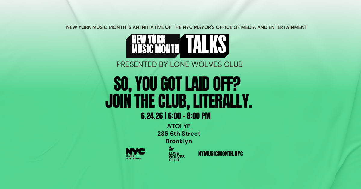 Campaign cover image for NYMM Panel: So You Got Laid Off? Join The Club. Literally.