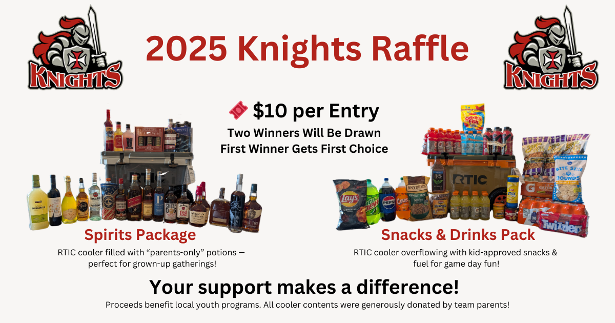 Campaign cover image for 2025 Knights Raffle: Win a Cooler, Fuel a Dream