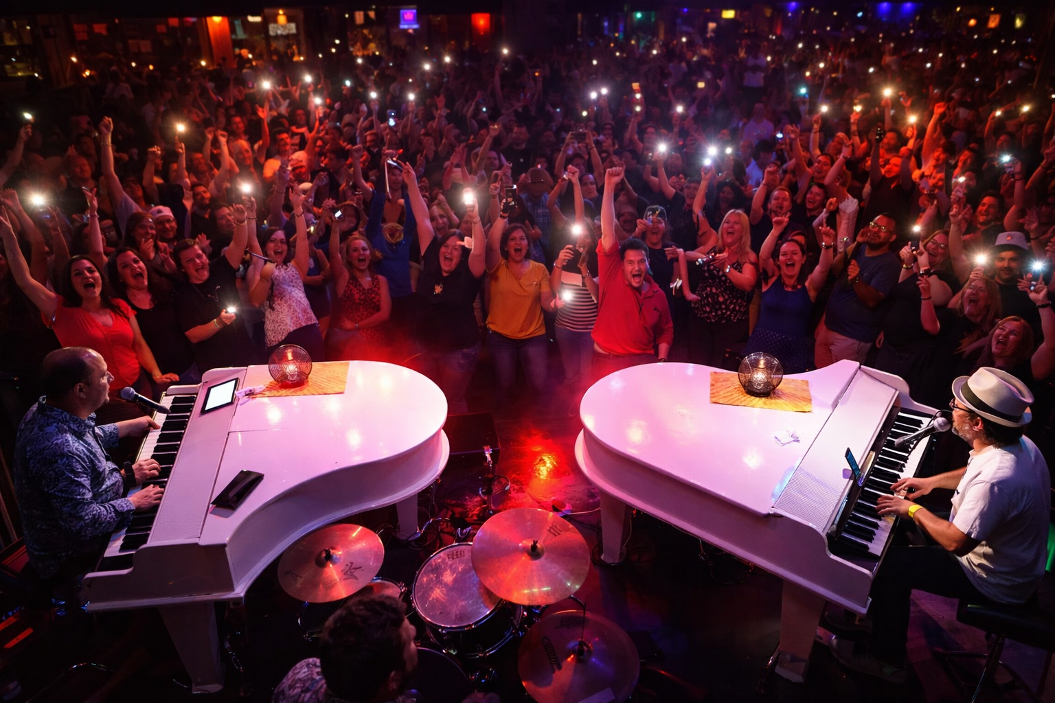 Campaign cover image for Howl at the Moon | A Dueling Pianos Night in Bulverde