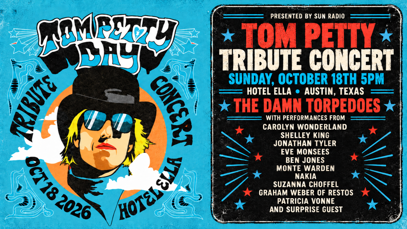 Campaign cover image for Tom Petty Tribute Concert 2026