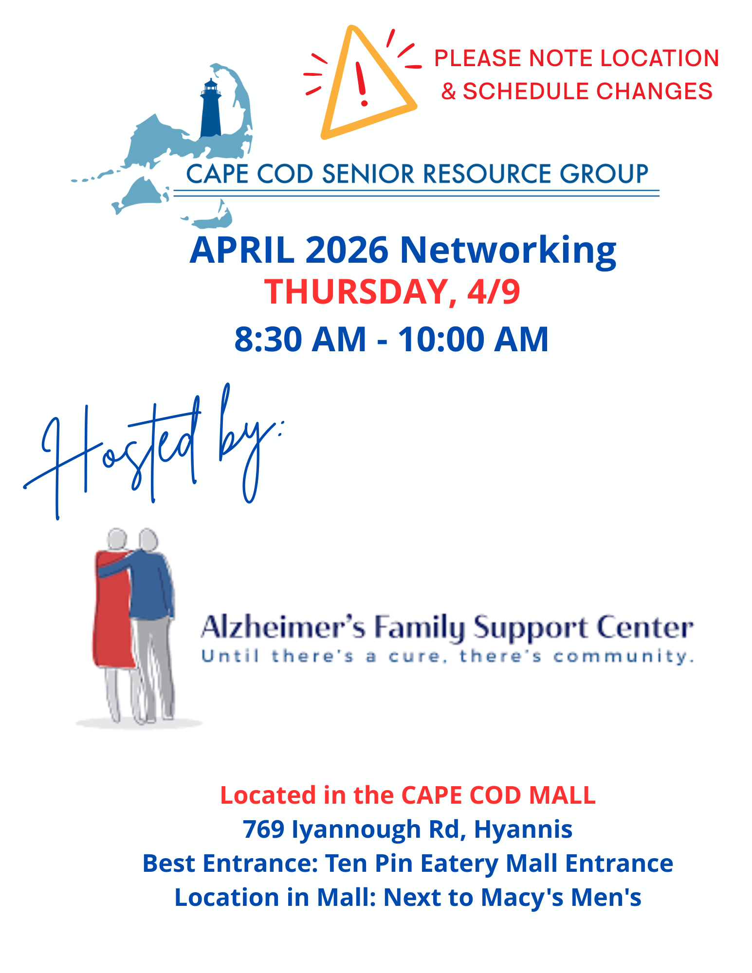 Campaign cover image for CCSRG April 2026 Networking