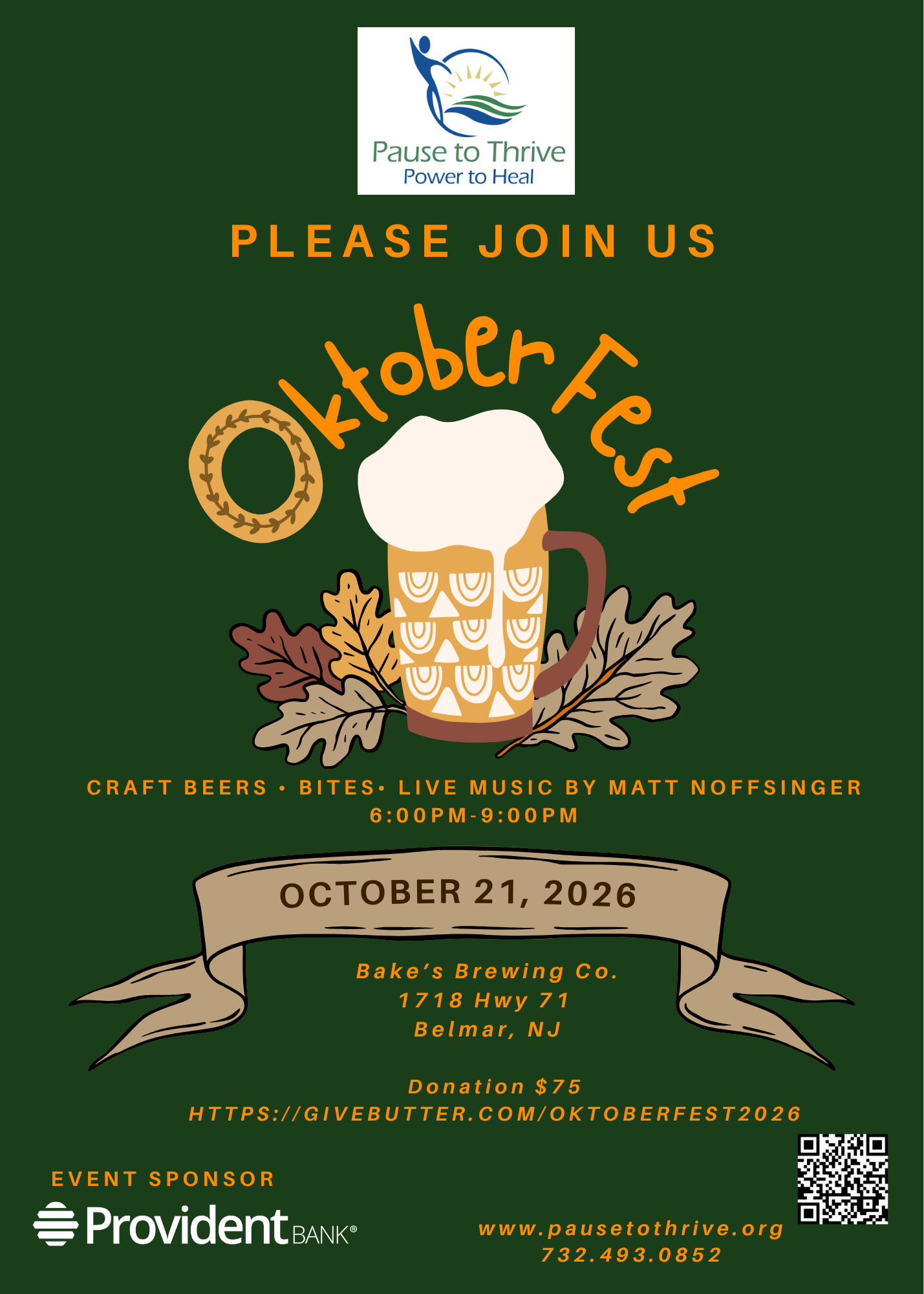 Campaign cover image for Pause to Thrive Oktoberfest 2026