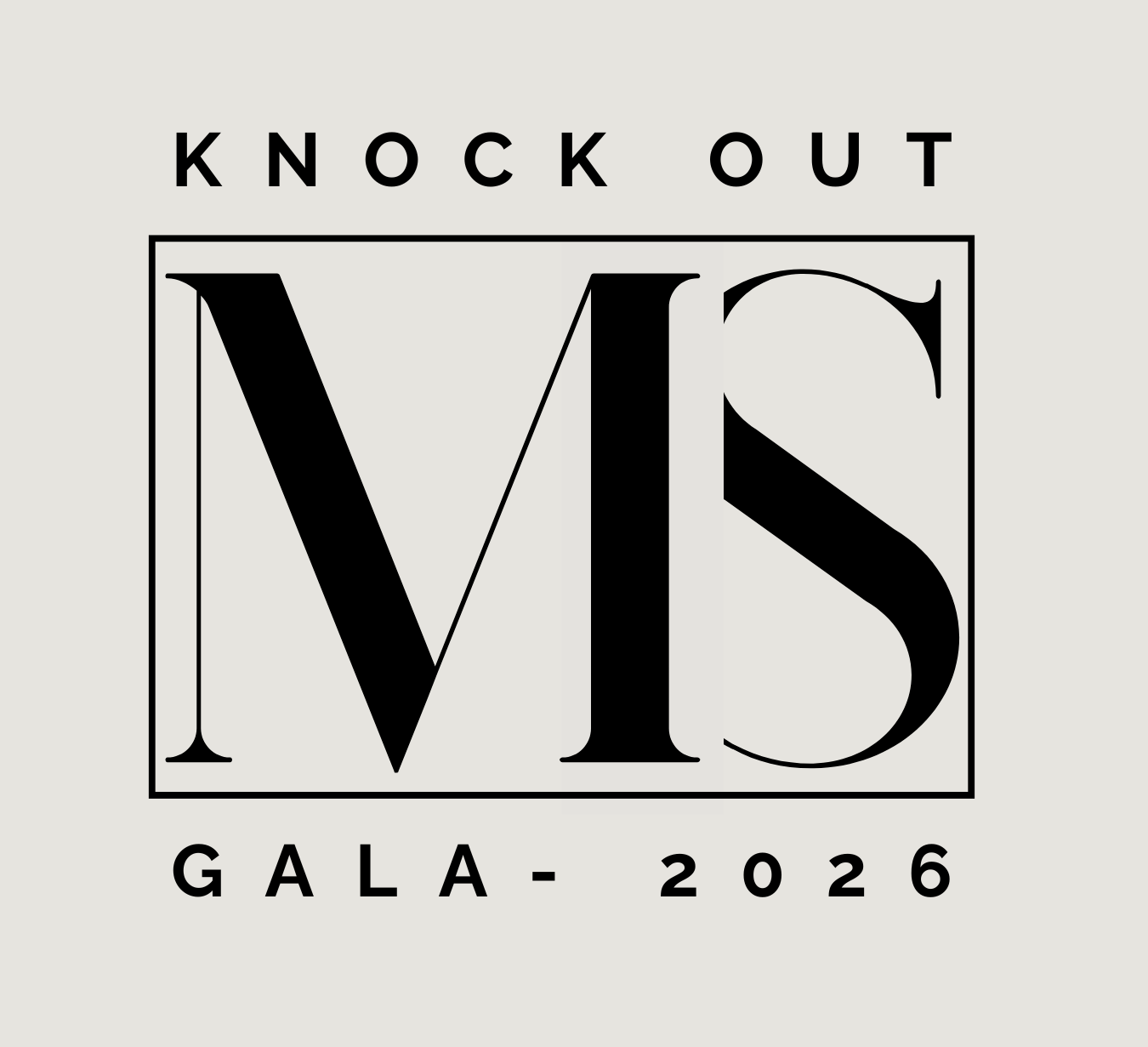 Campaign cover image for 2026 KNOCK OUT MS GALA