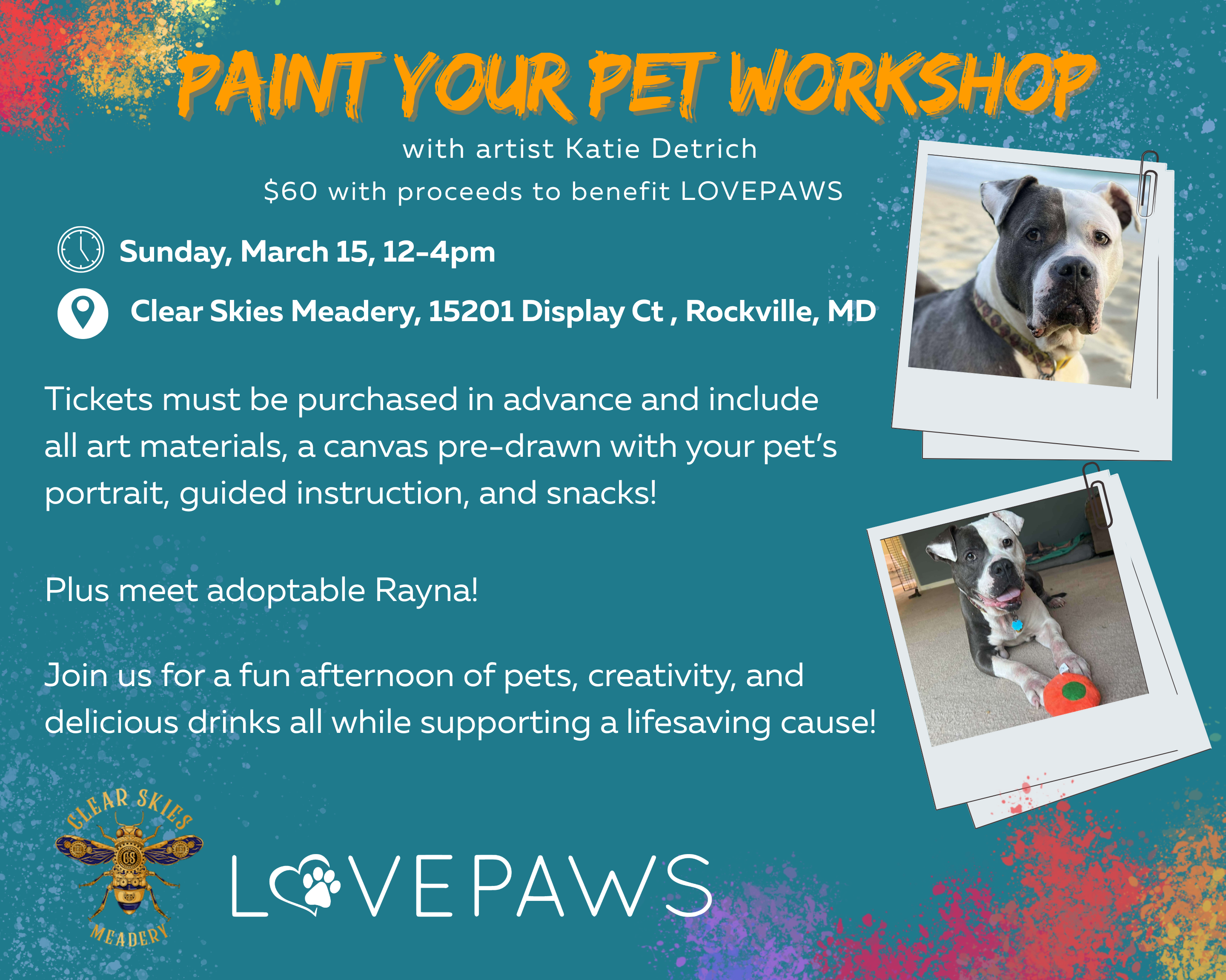 Campaign cover image for Paint Your Pet