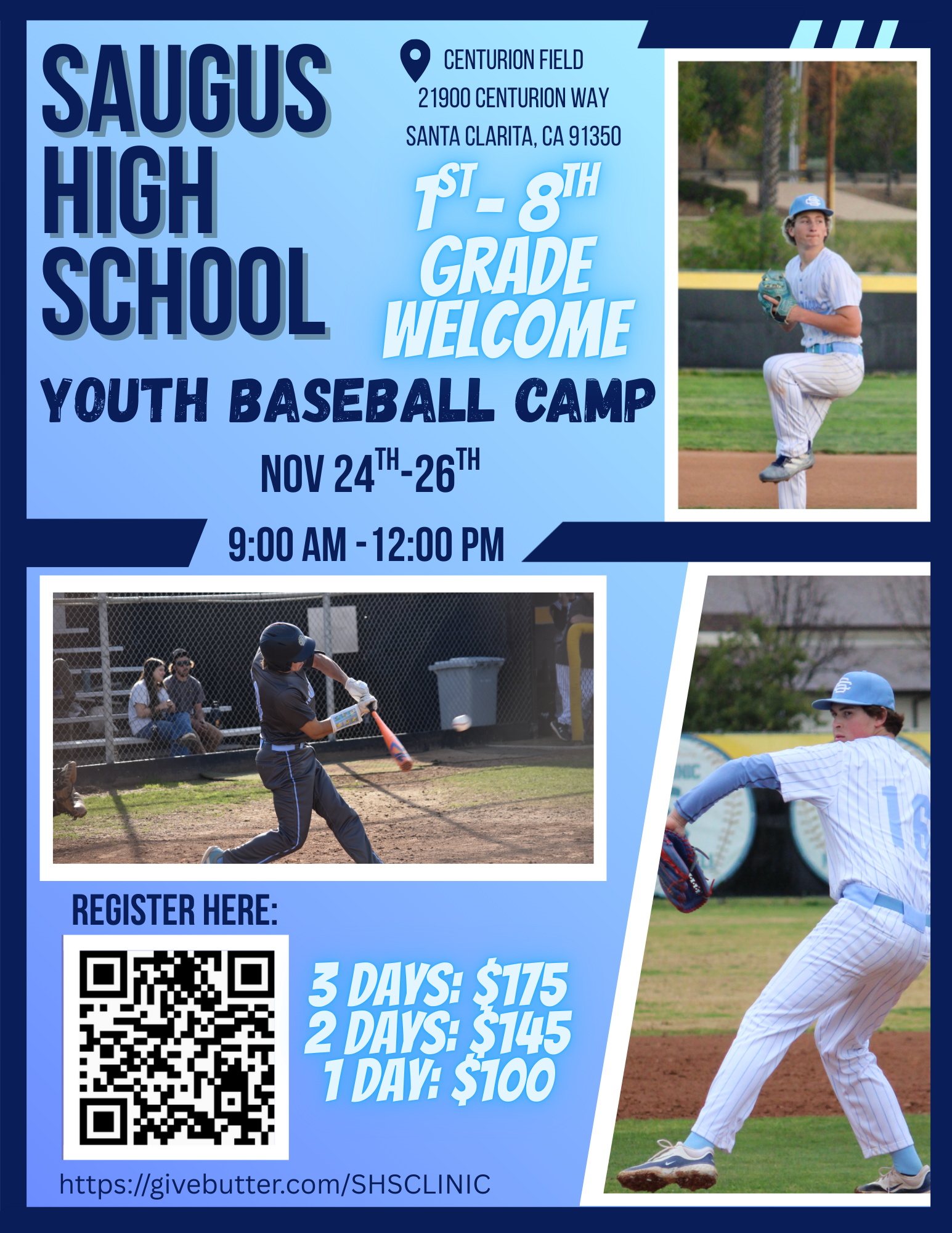 Campaign cover image for Saugus Baseball Youth Clinic