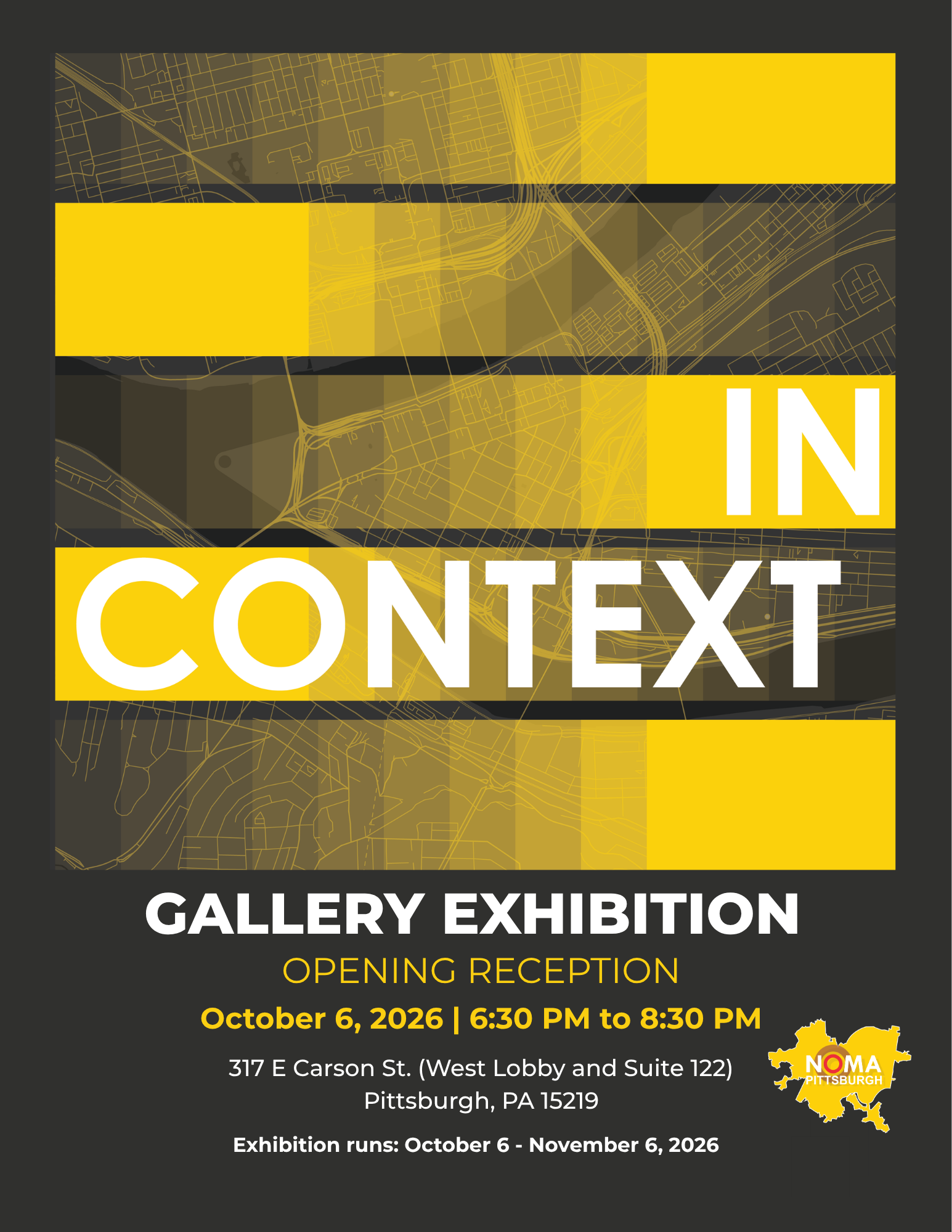 Campaign cover image for IN CONTEXT: NOMA Pittsburgh Gallery Exhibition 2026