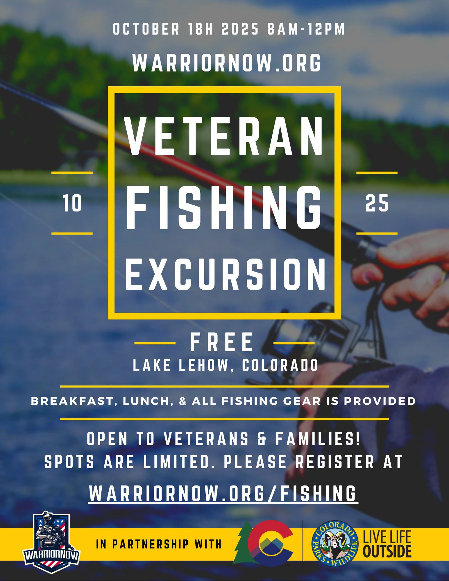 Campaign cover image for Veteran Fishing 10/18/25