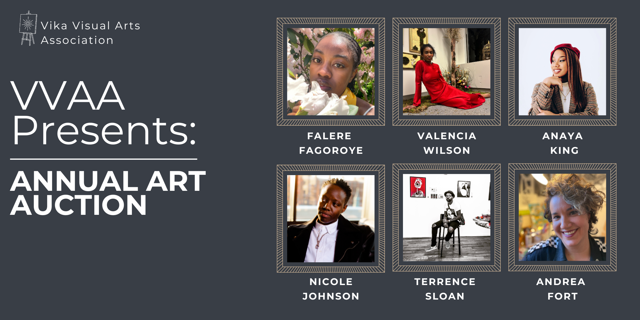 Campaign cover image for Vika Visual's 2025 Art Auction