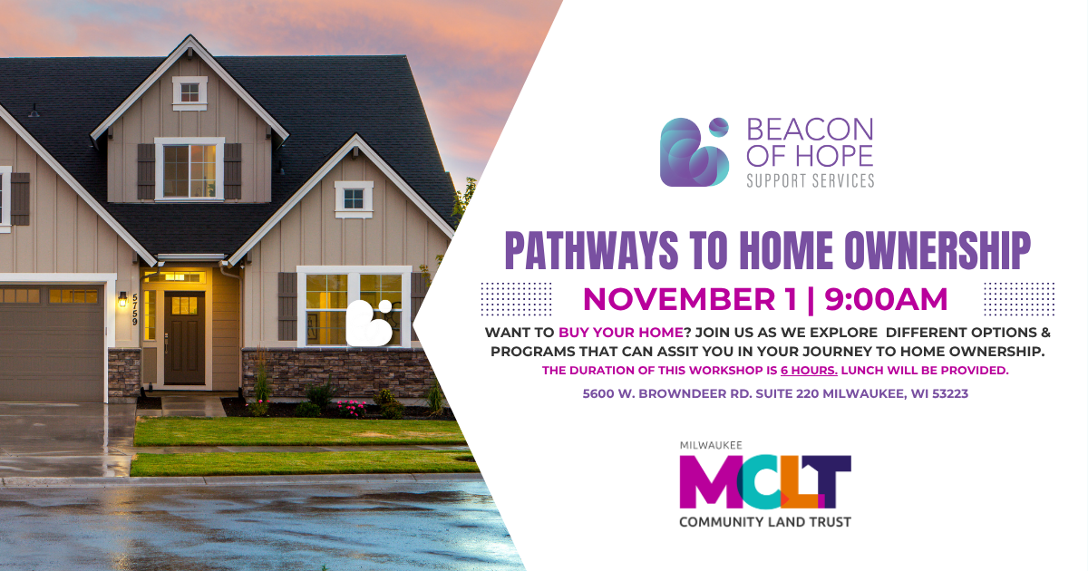 Campaign cover image for Pathways to Home Ownership with Milwaukee Community Land Trust (November)