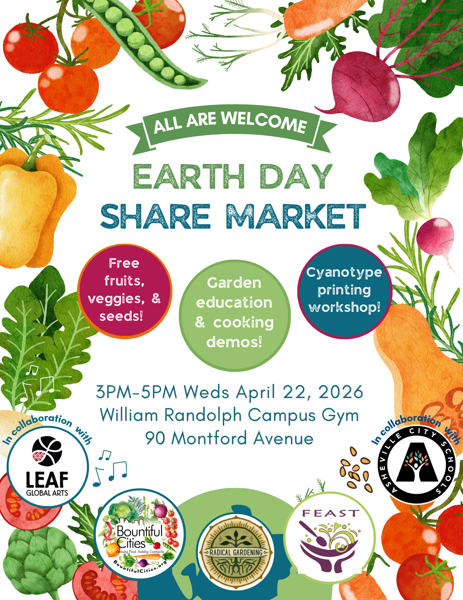 Campaign cover image for Bountiful Cities Earth Day Share Market