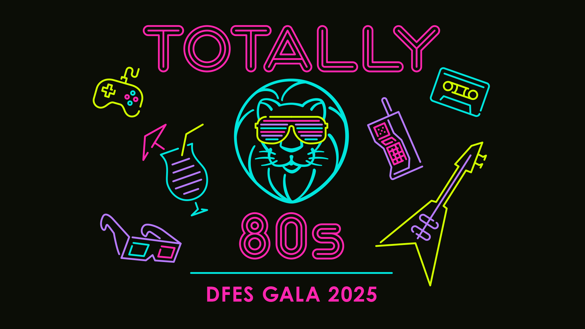 Campaign cover image for Totally 80s — The 18th Annual DFES Gala