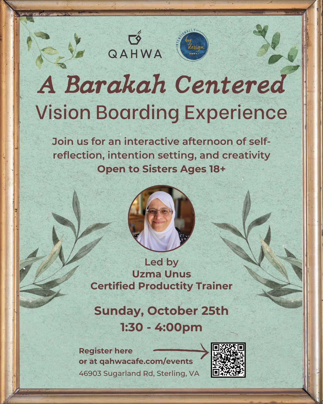 Campaign cover image for Barakah Centered Vision Boarding Experience