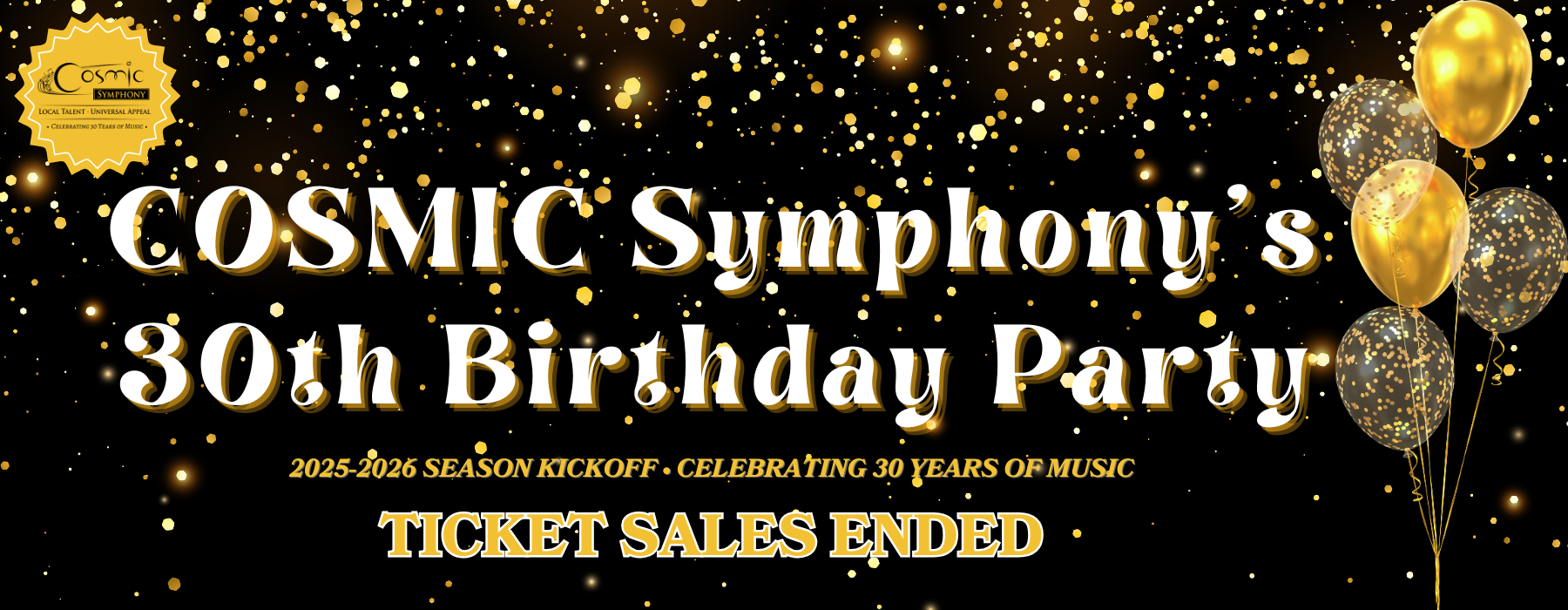 Campaign cover image for COSMIC's 30th Birthday Party!
