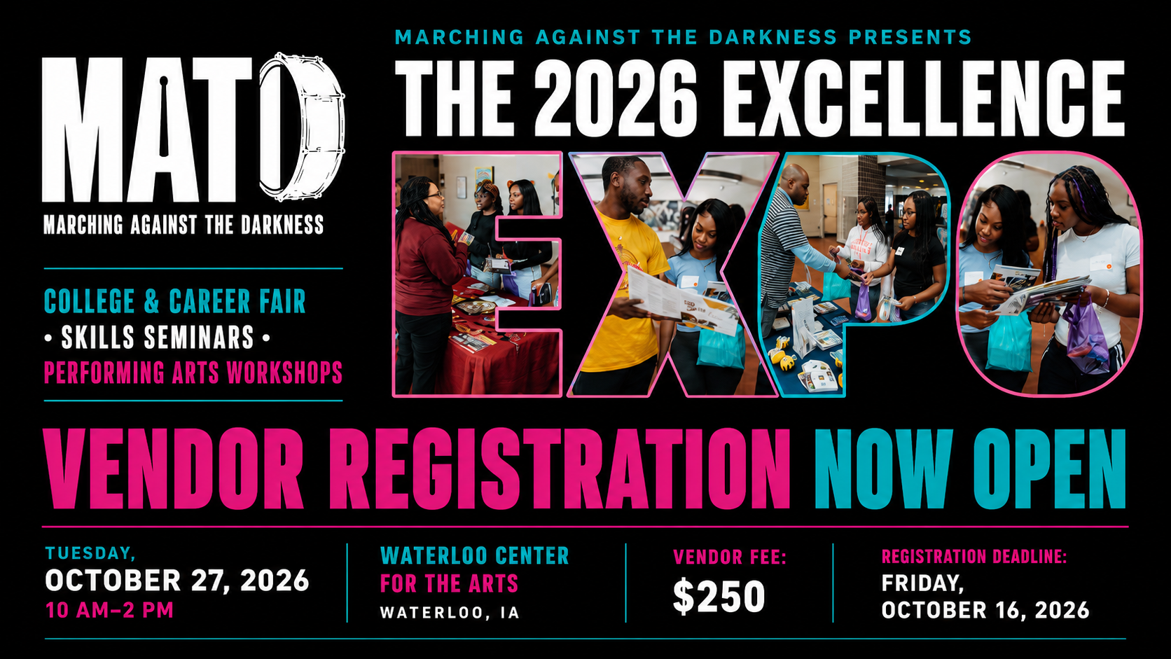 Campaign cover image for EXCELLENCE EXPO 2026 VENDOR REGISTRATION