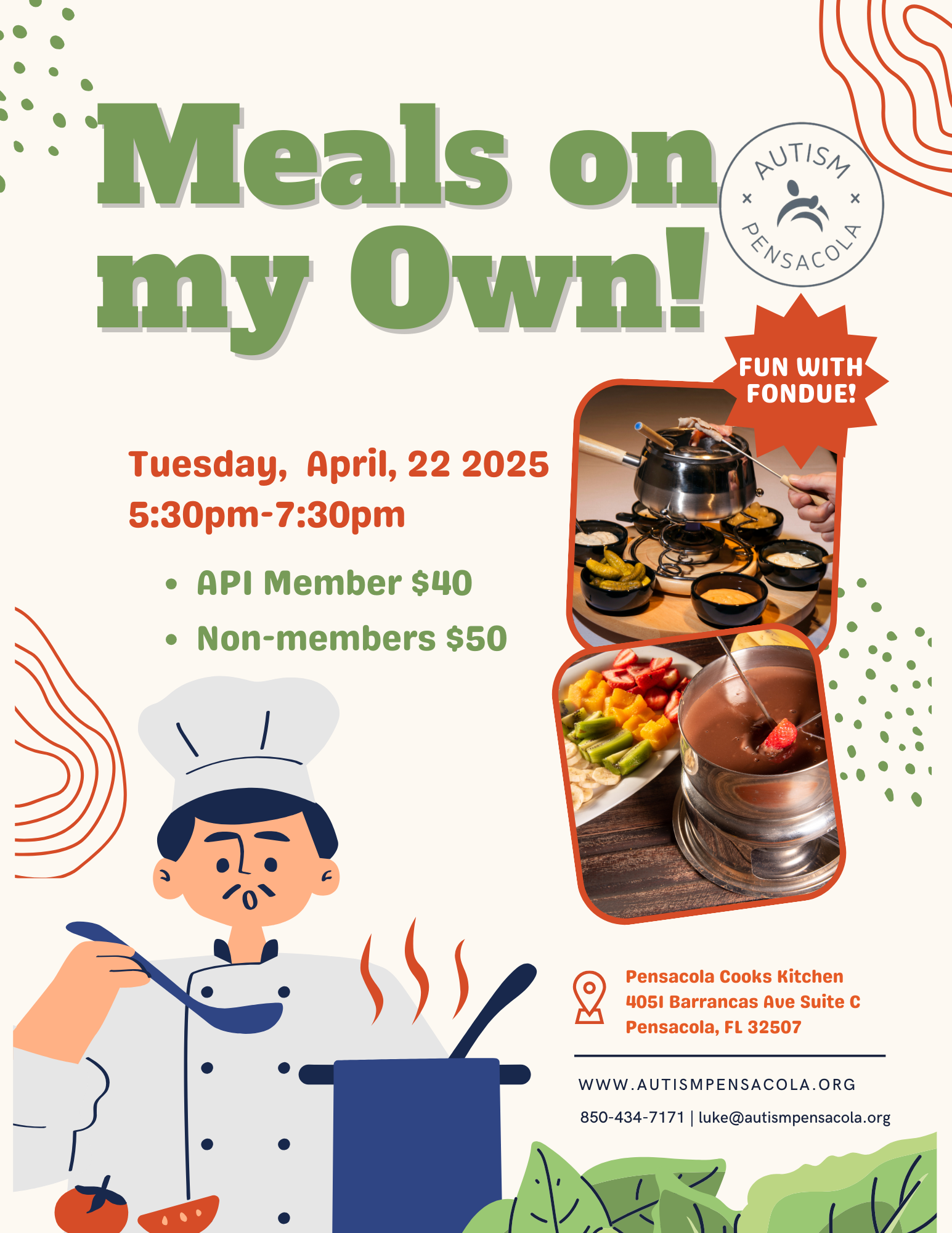 Meals on My Own ~ A Cooking Class for Adults on the Autism Spectrum ...