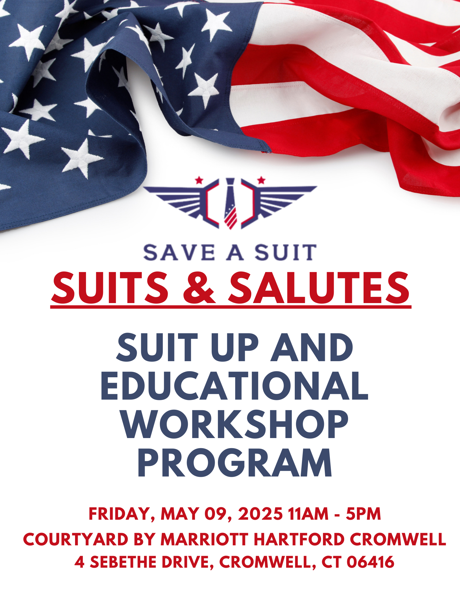 Campaign cover image for Suits & Salutes Military Appreciation Event 2025
