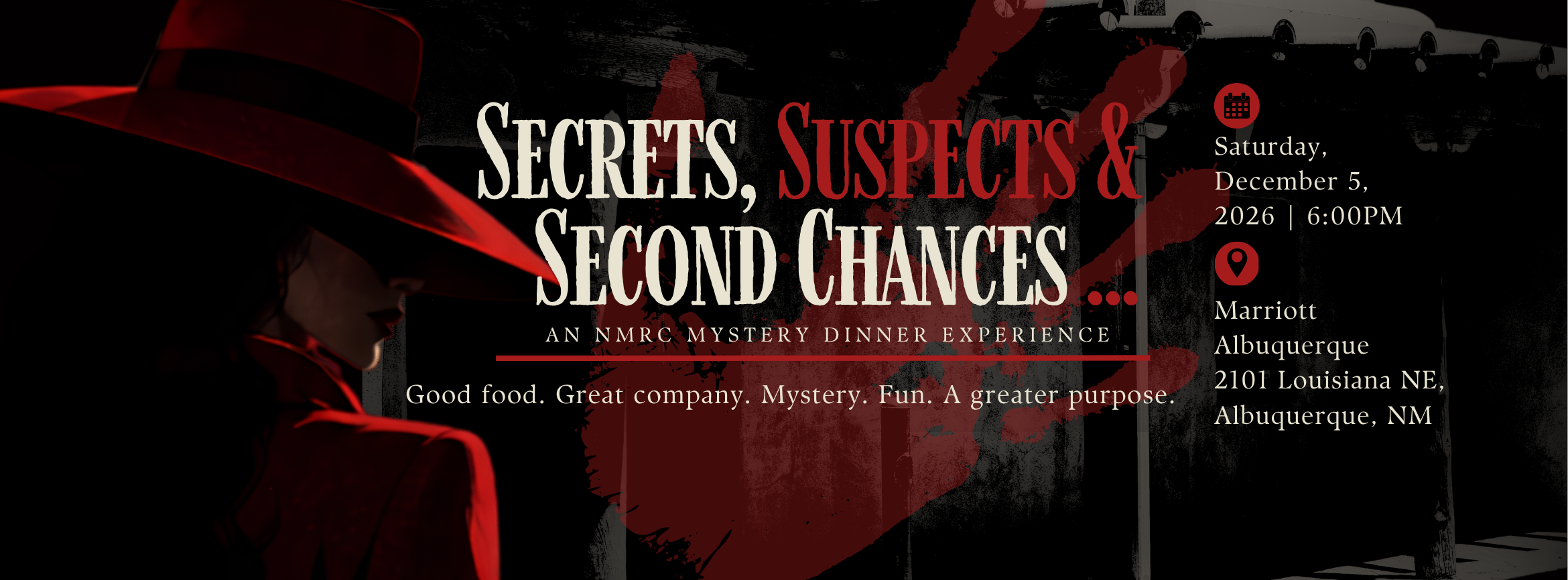 Campaign cover image for Secrets, Suspects & Second Chances