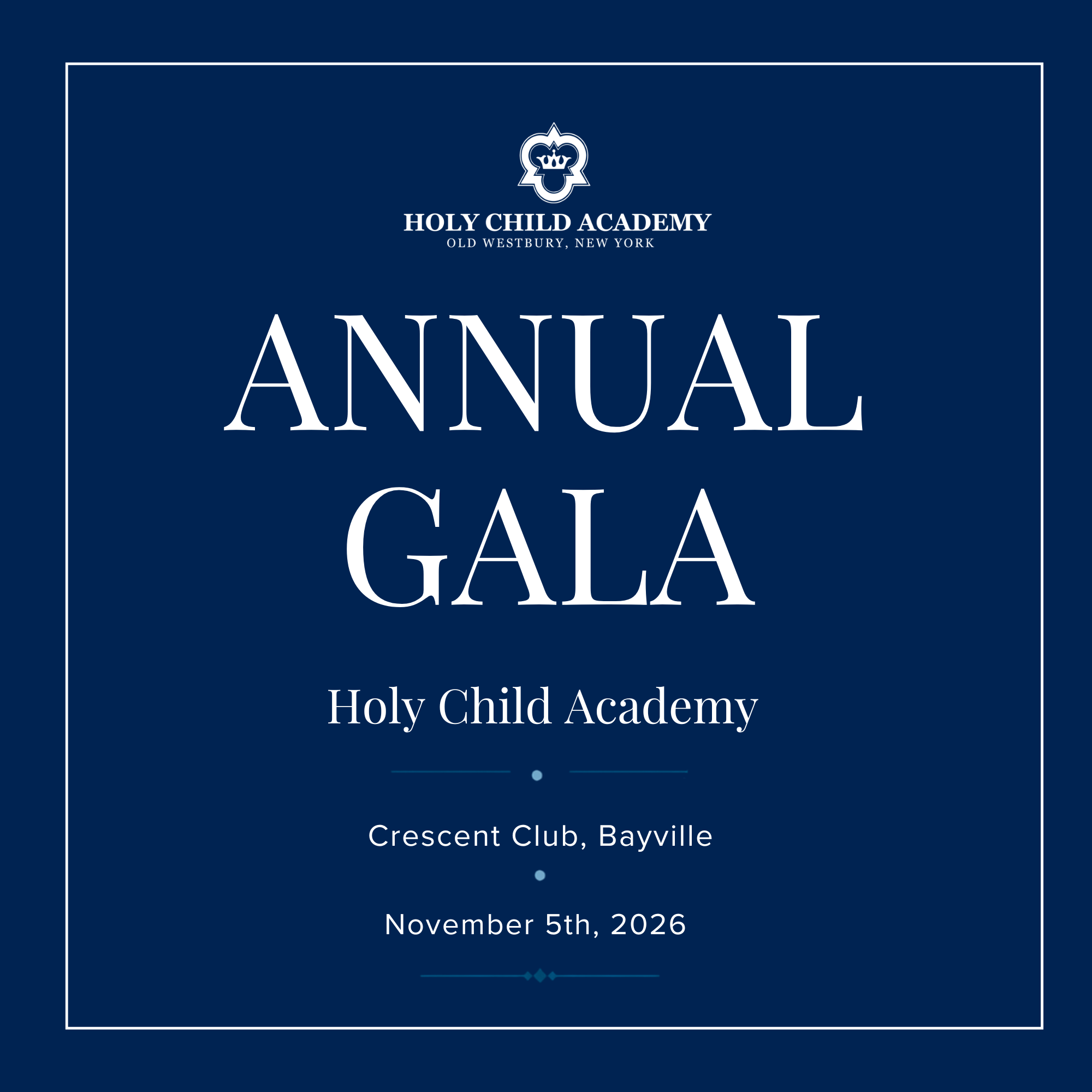 Campaign cover image for Holy Child Academy Annual Gala 2026