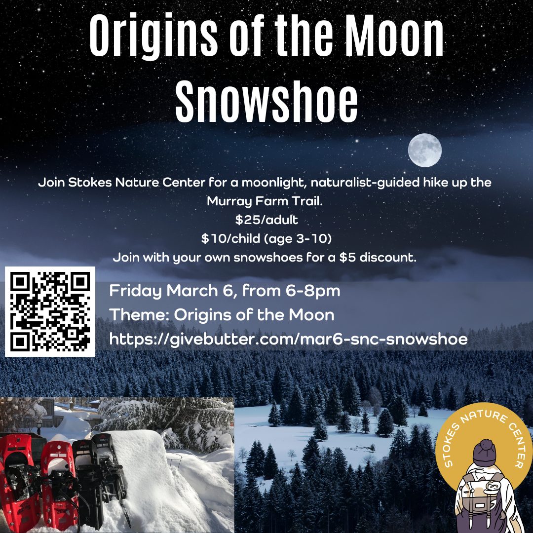 Campaign cover image for Moonlight Snowshoe-Mar 6, Origins of the Moon