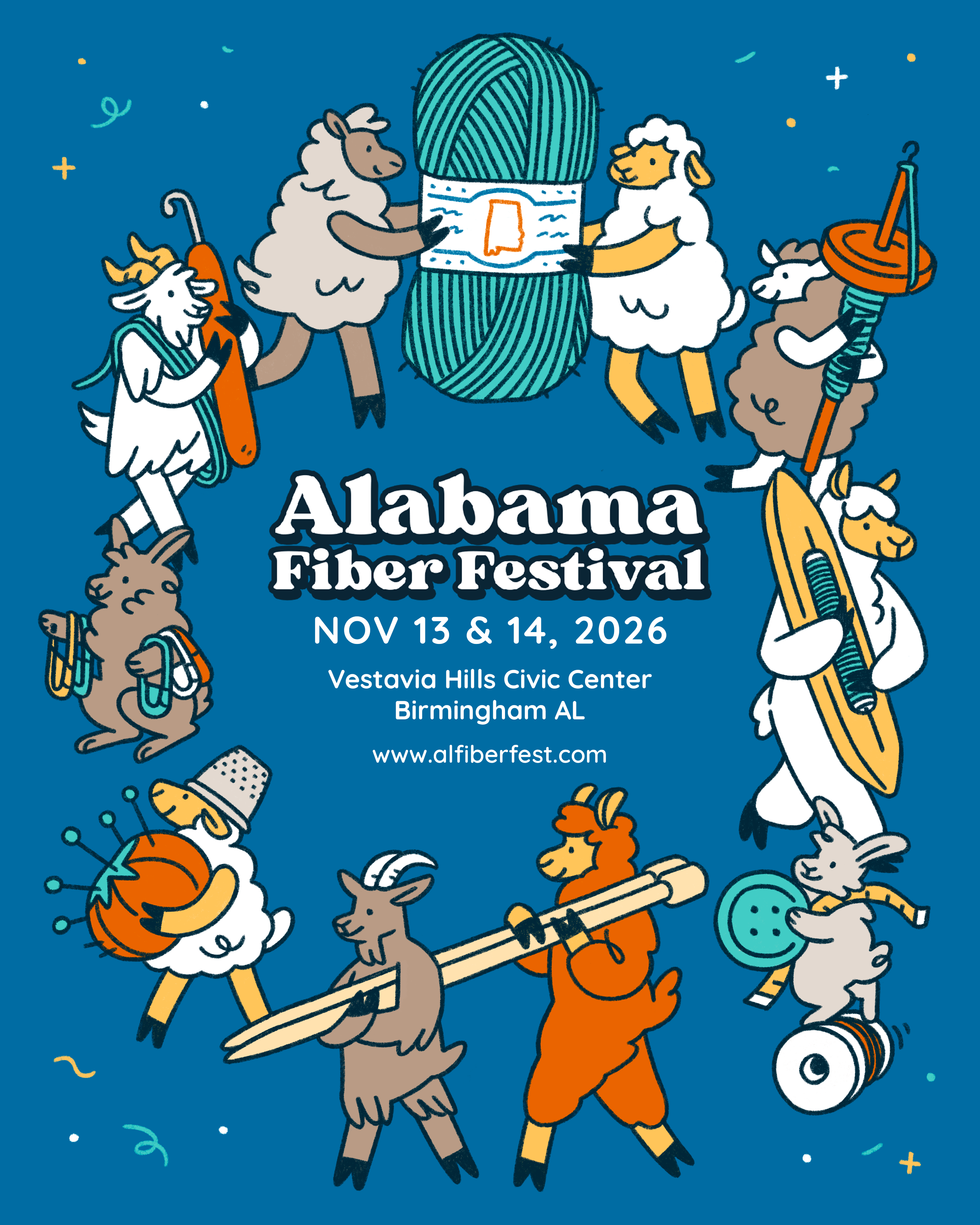 Campaign cover image for 2026 Alabama Fiber Festival
