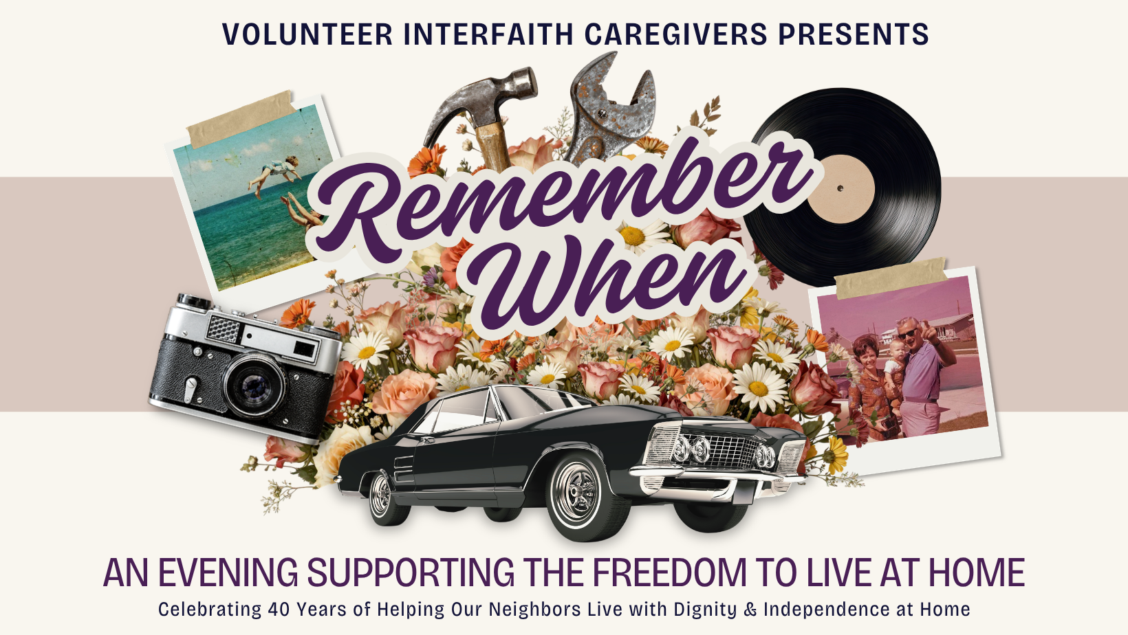 Campaign cover image for Join VIC for Remember When!