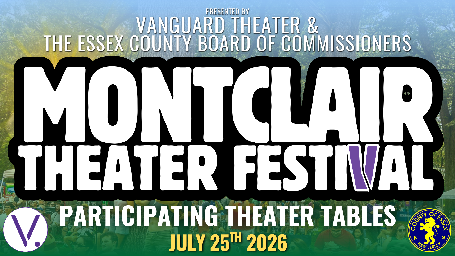 Campaign cover for Montclair Theater Festival 2026-Participating Theater  Tables