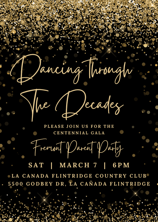 Campaign cover image for 2026 Fremont Parent Party & Centennial Gala