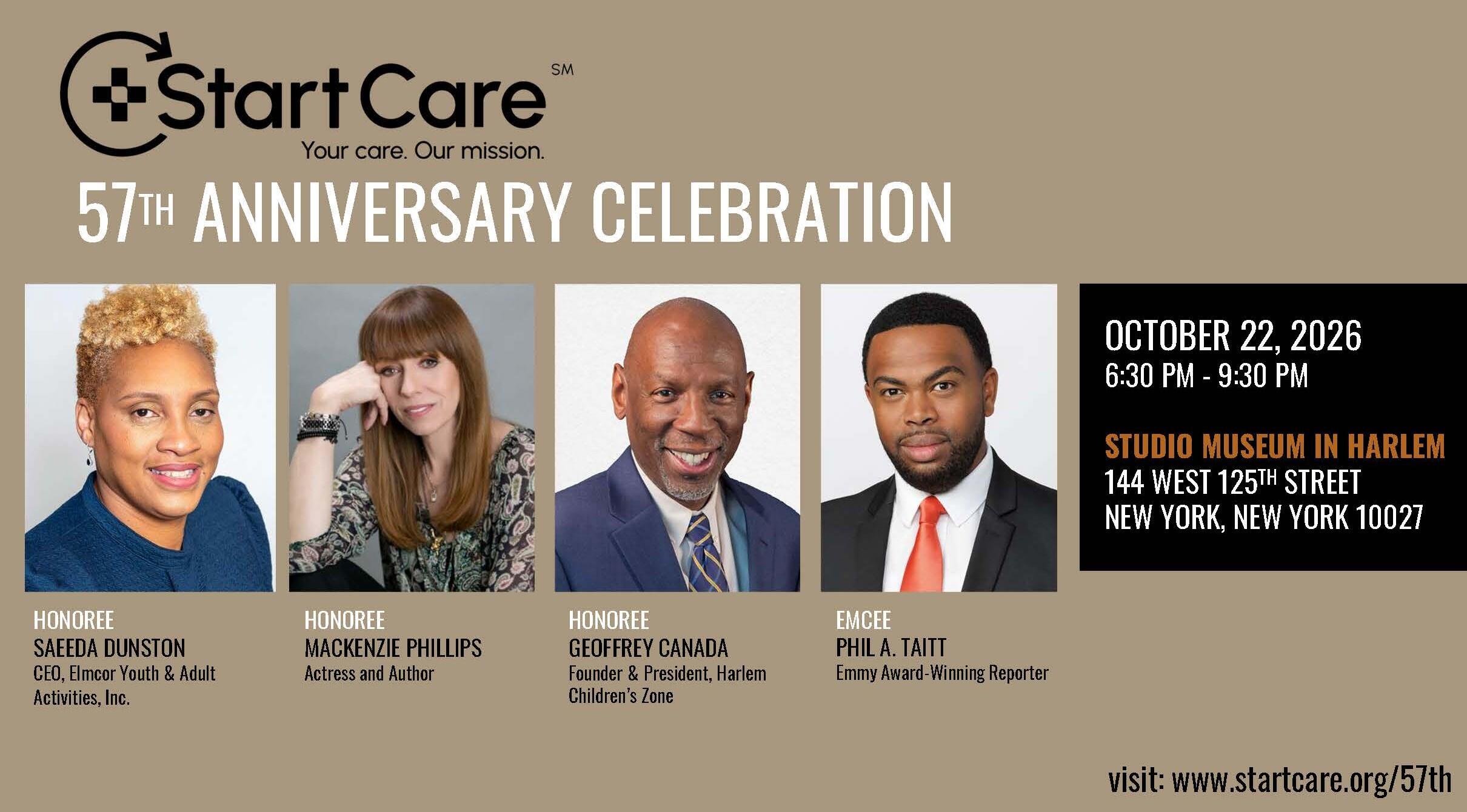 Campaign cover image for StartCare's 57th Anniversary Celebration