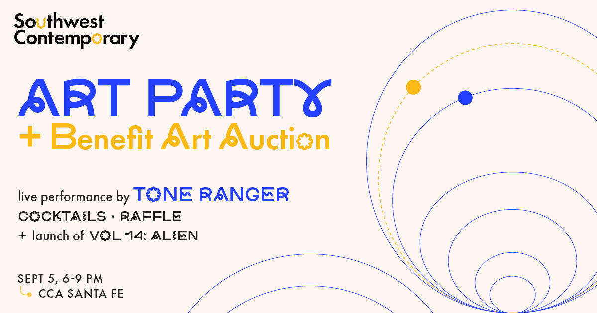 Campaign cover image for Southwest Contemporary 2026 Art Party Fundraiser + Auction