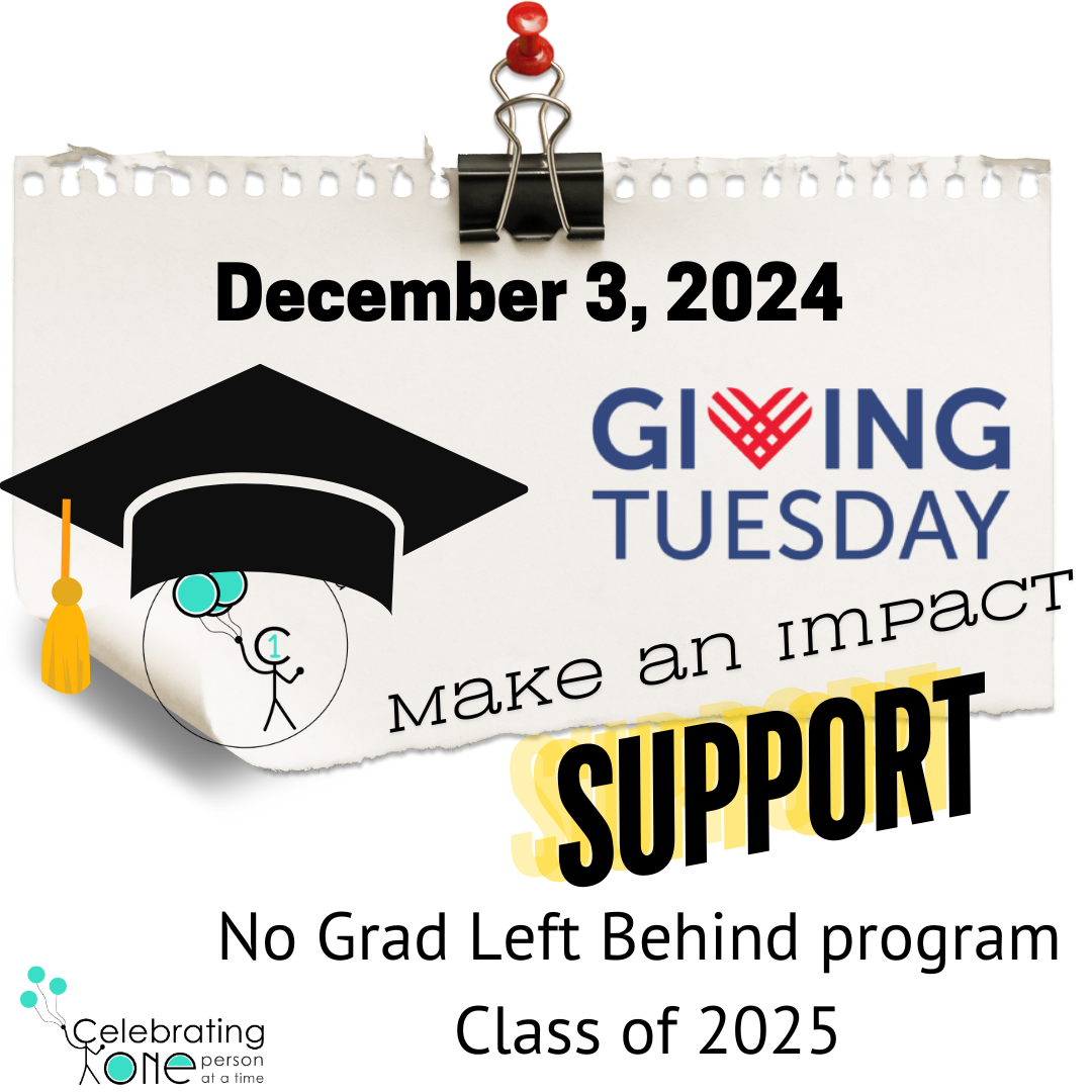 Giving Tuesday 2024 - Celebrating One