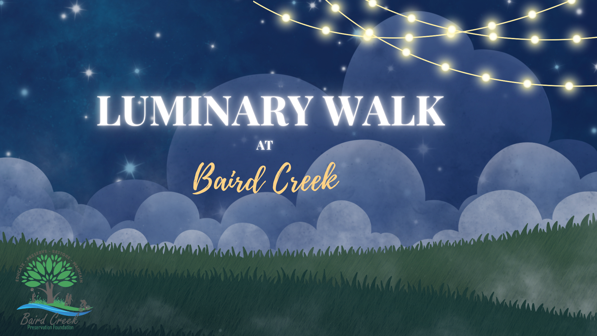 Campaign cover image for Luminary Walk in Baird Creek
