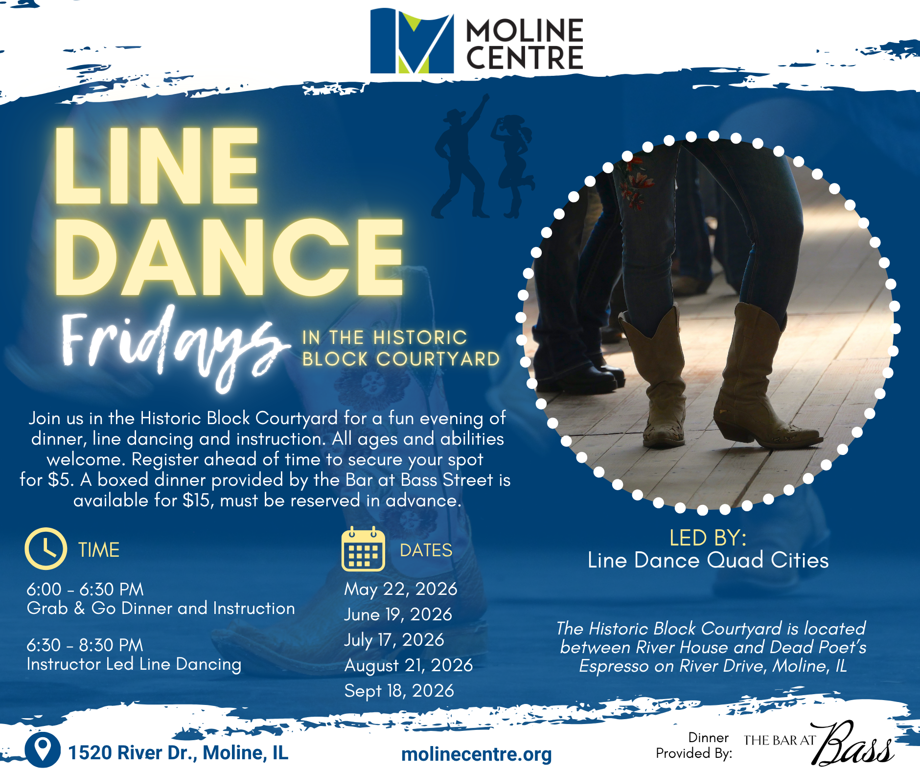 Campaign cover image for Line Dance Fridays - May 22, 2026