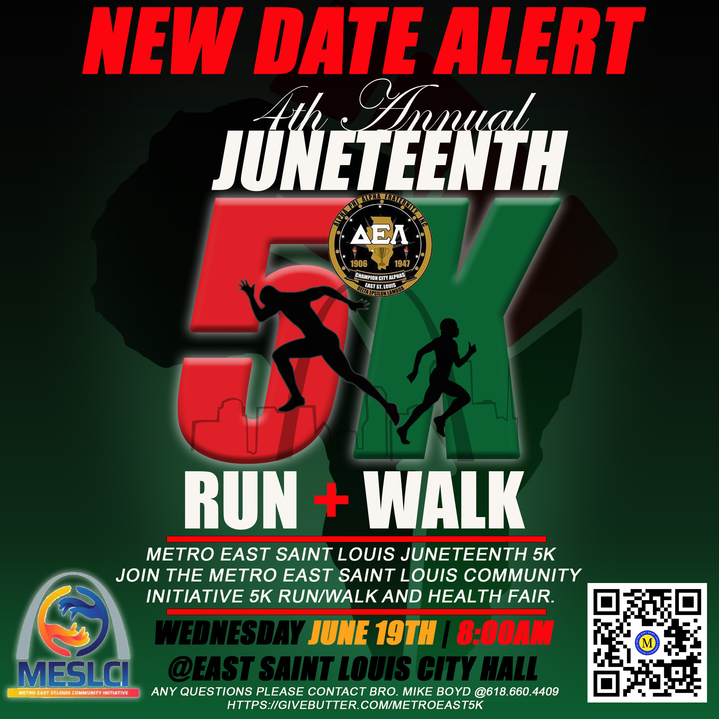 Campaign cover image for 4th Annual  Juneteenth 5K Run/Walk and Health Fair