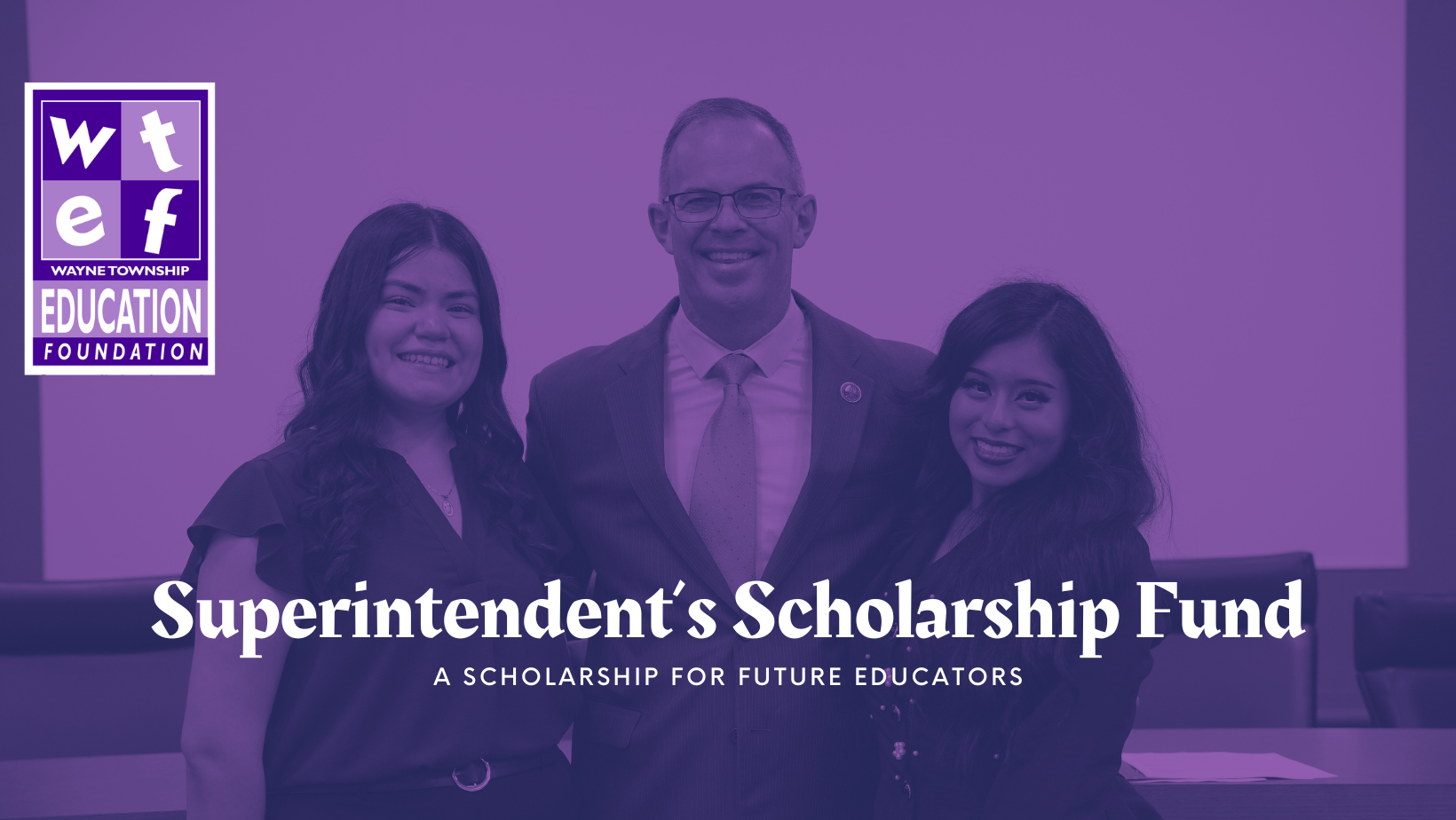Campaign cover image for Superintendent's Scholarship Fund for Future Educators