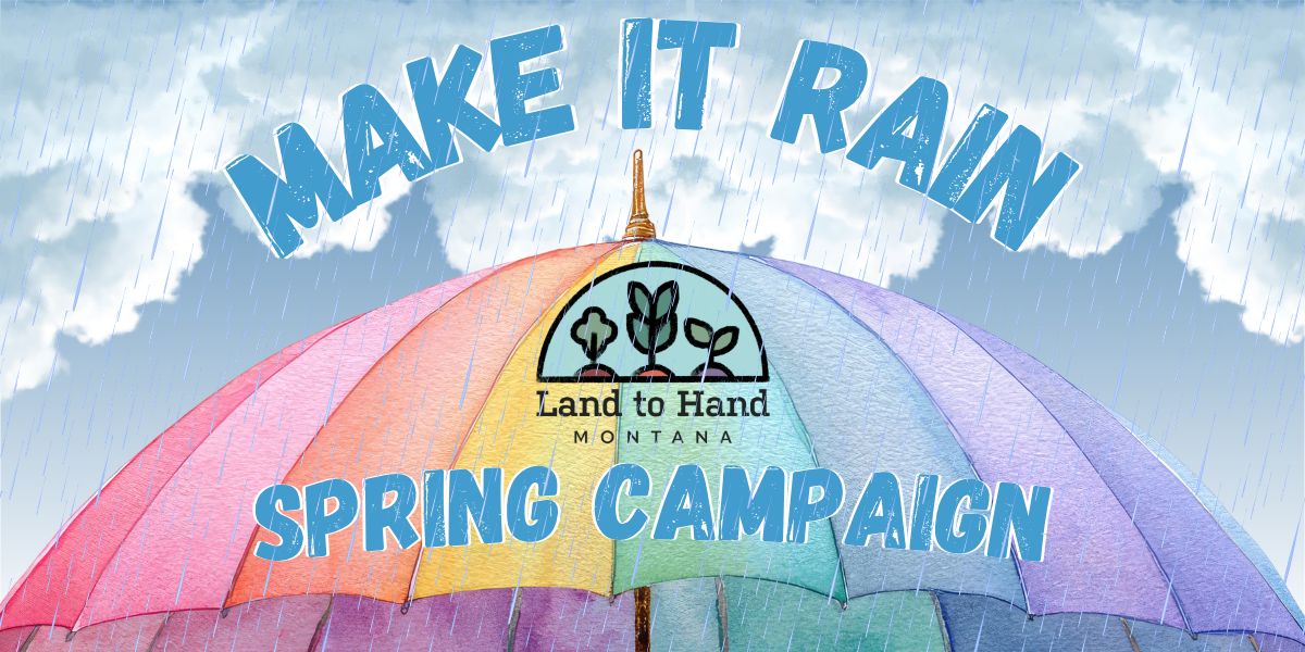 Campaign cover image for Make it Rain  - Land to Hand Spring Campiagn