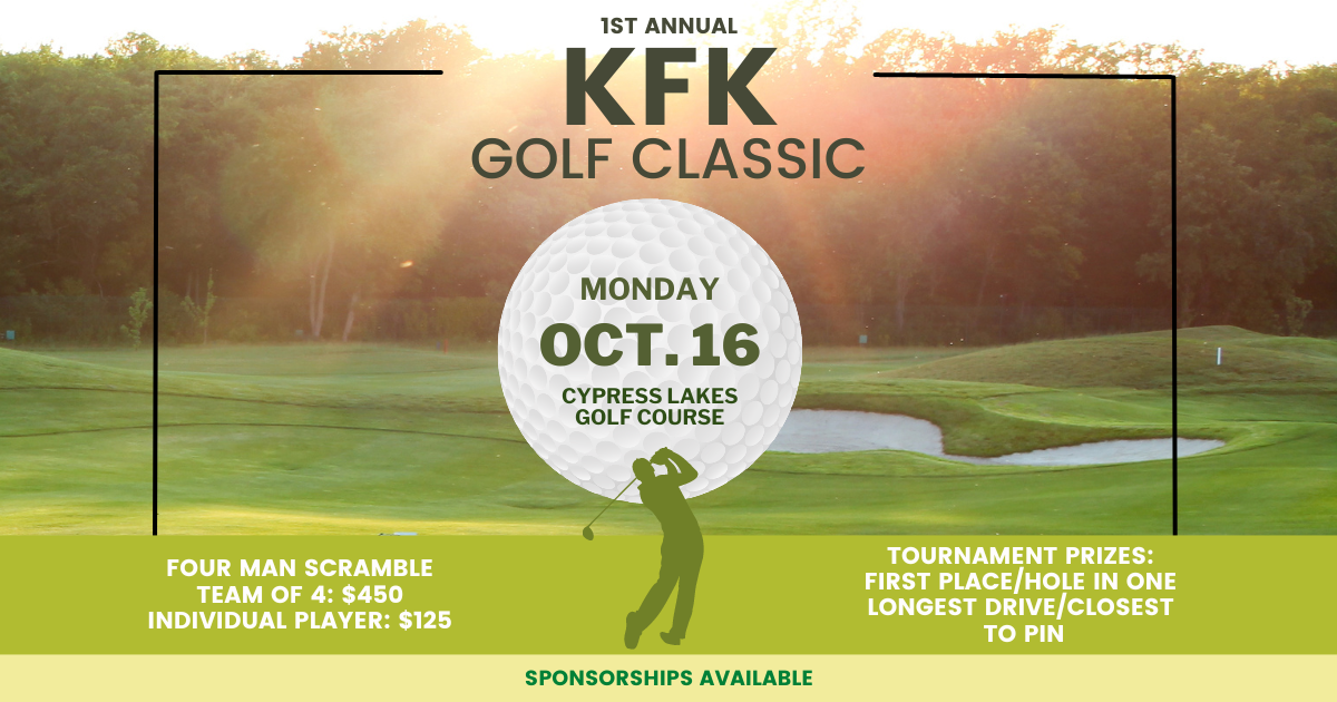Campaign cover image for 1st Annual KFK Golf Classic