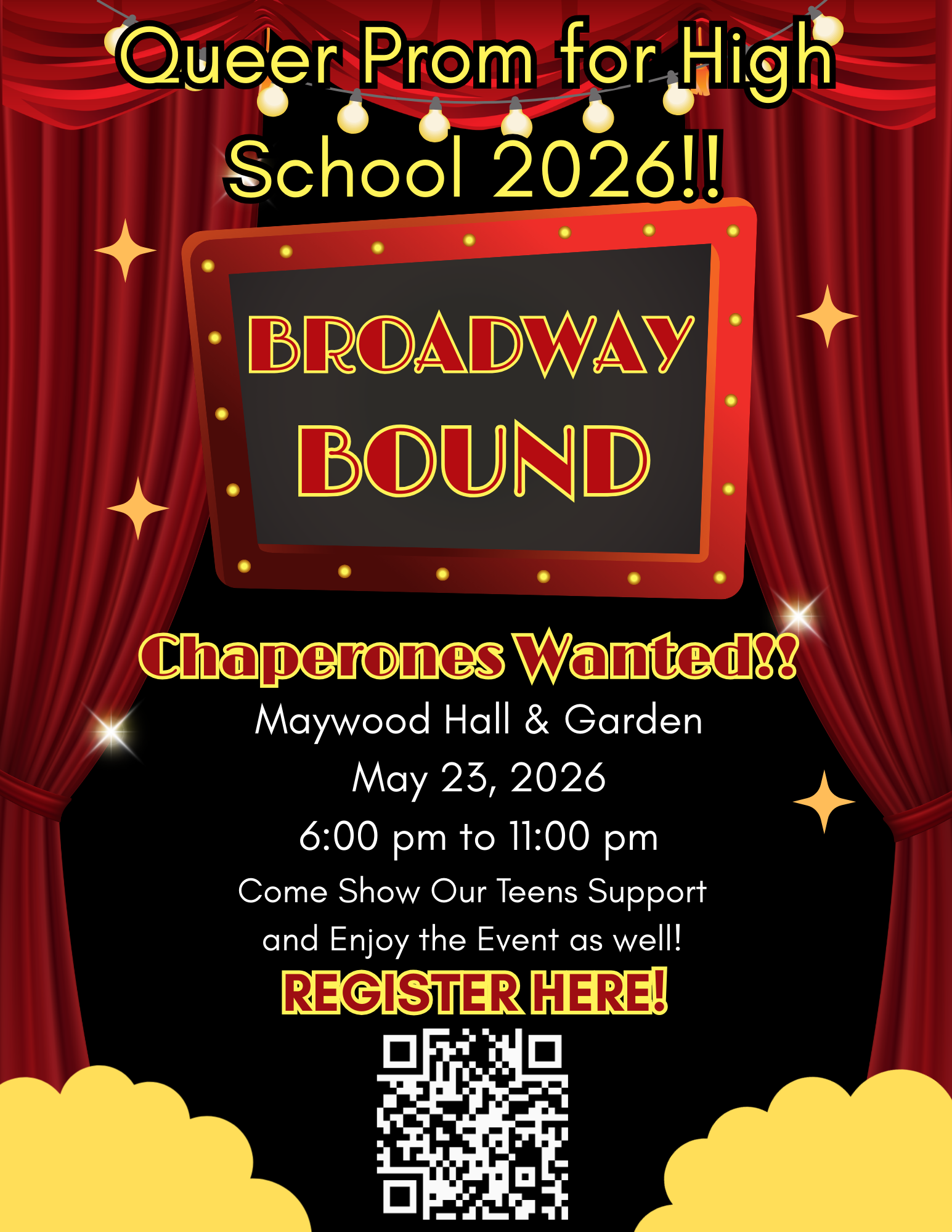 Campaign cover image for Queer Prom 2026 Chaperones