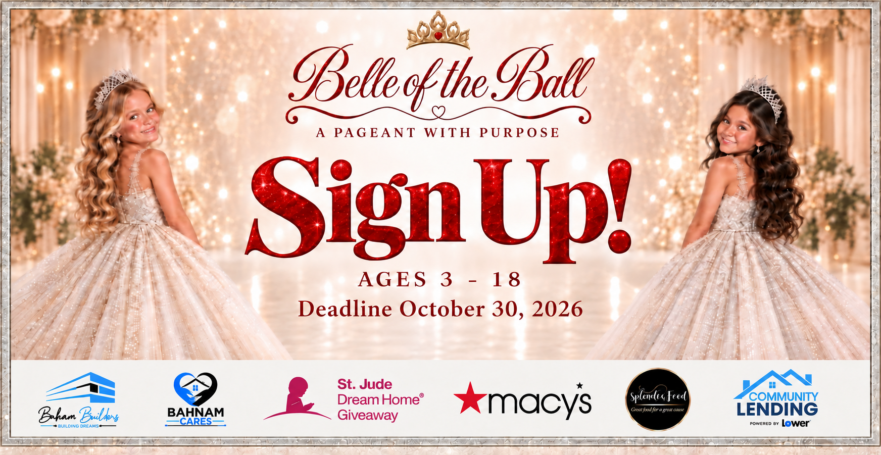 Campaign cover image for SIGN UP - BELLE OF THE BALL