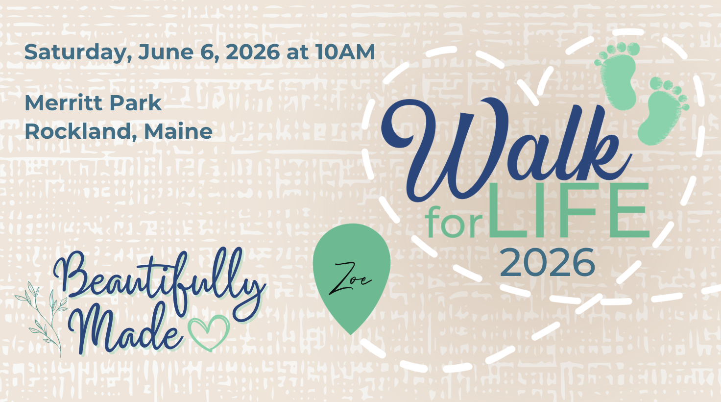 Campaign cover image for Walk for Life 2026: Beautifully Made