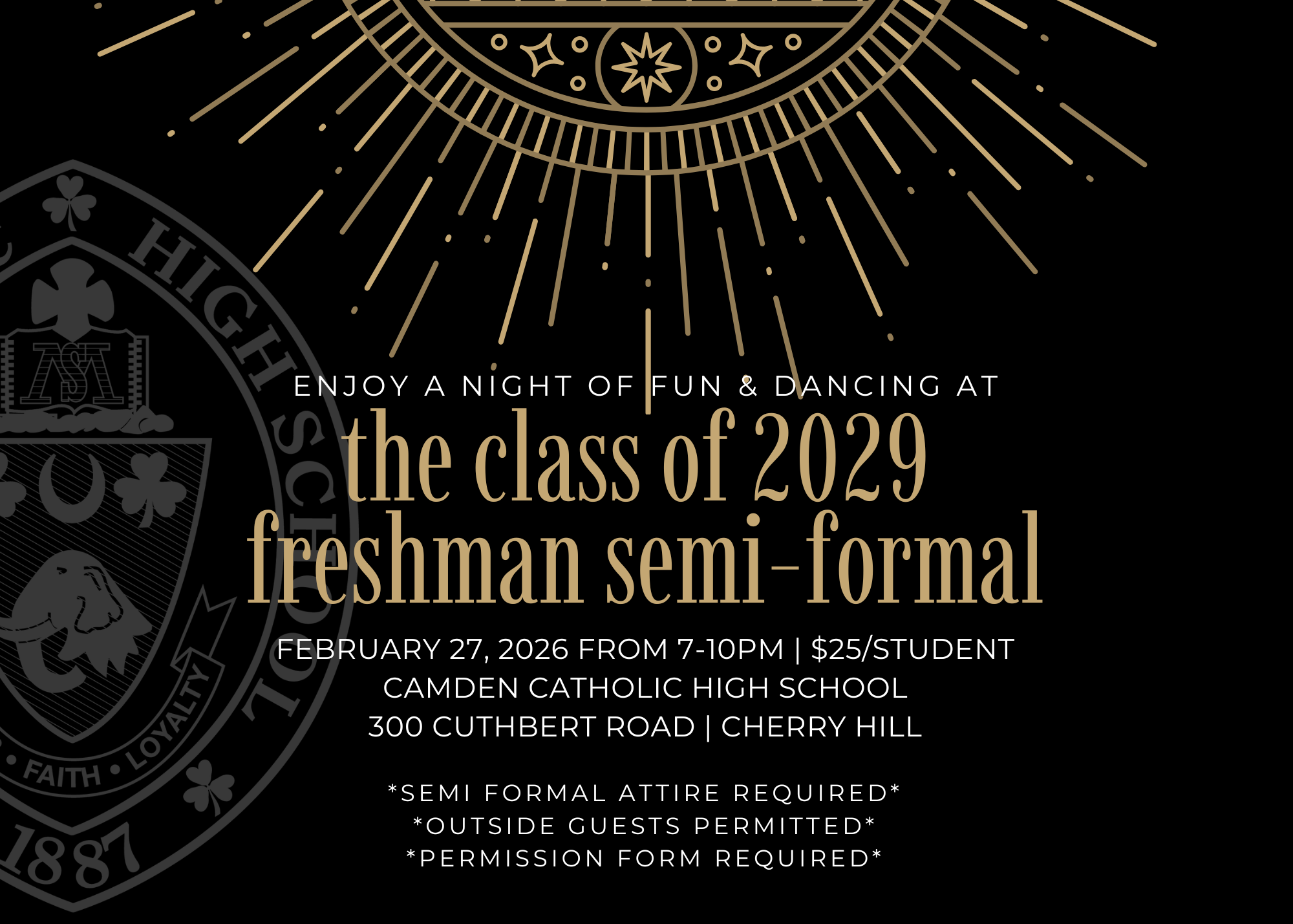 Campaign cover image for Freshman Semi-Formal 2026