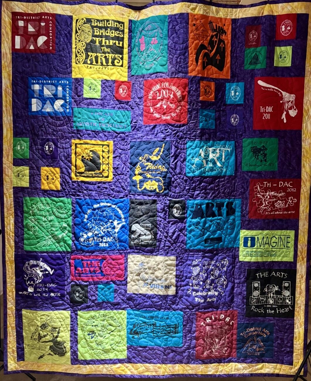 Campaign cover image for Tri-DAC 40th Anniversary T-Shirt Quilt Raffle