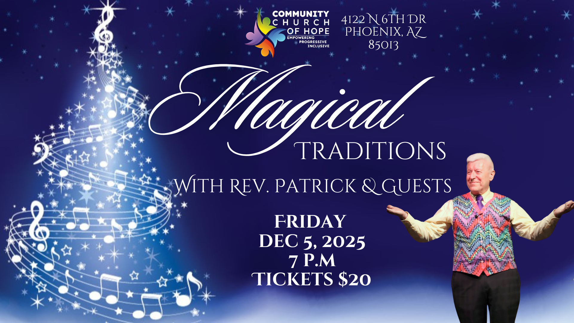 Campaign cover image for Magical Traditions Christmas Concert