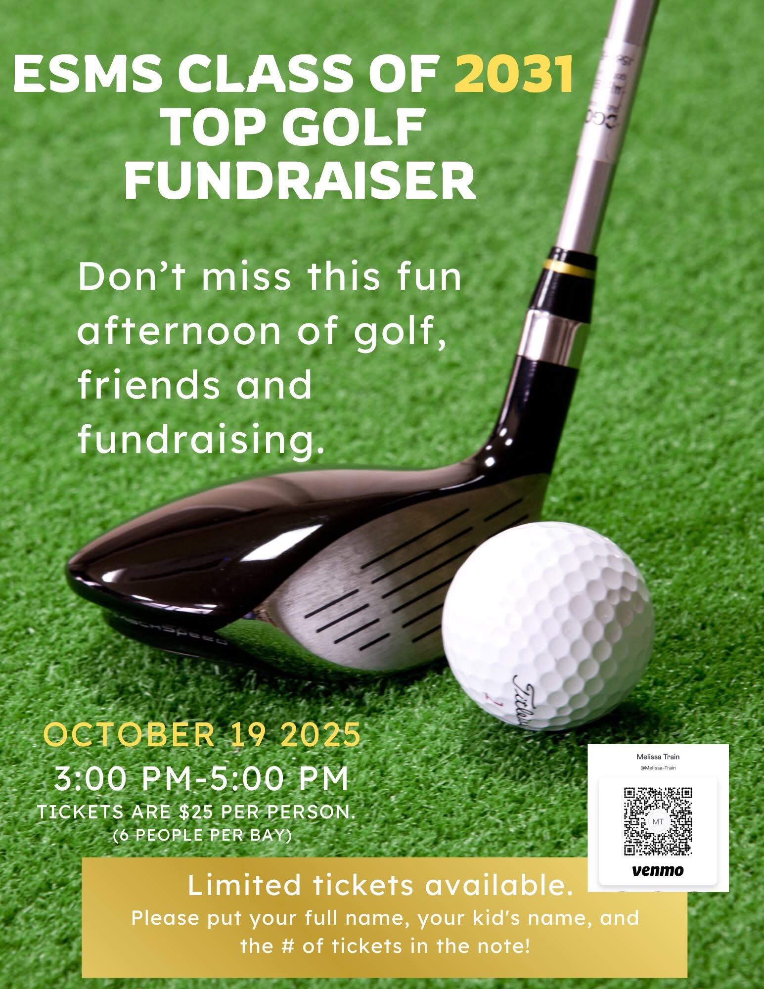 Campaign cover image for Class of 2031 Top Golf family mixer