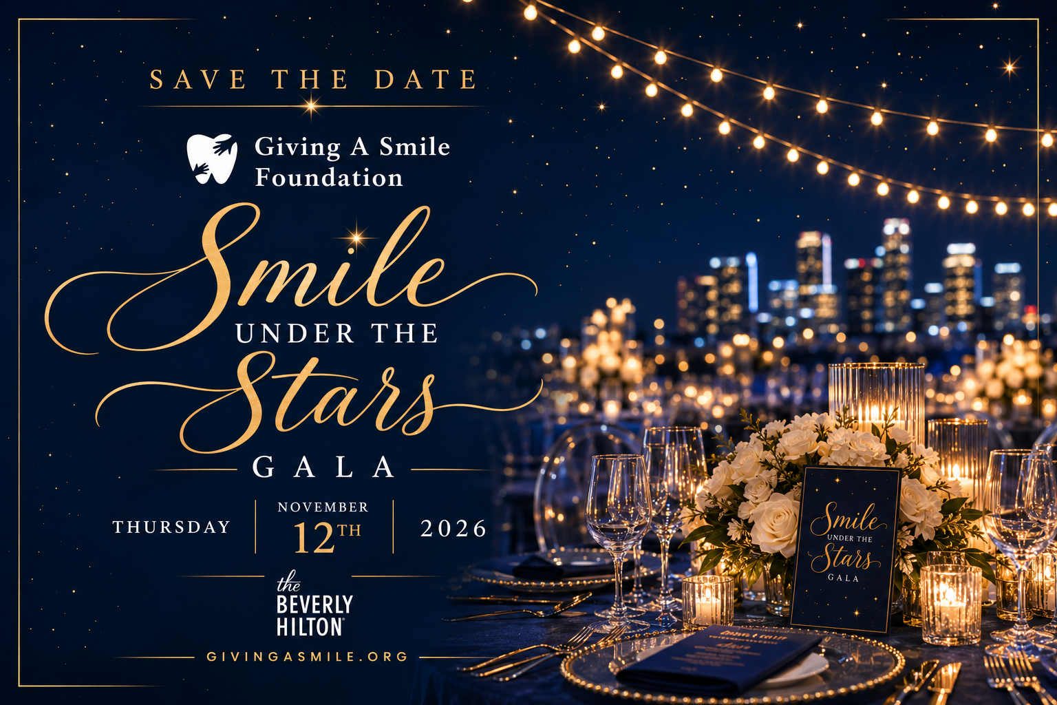Campaign cover image for 2026 Smile Under The Stars Gala