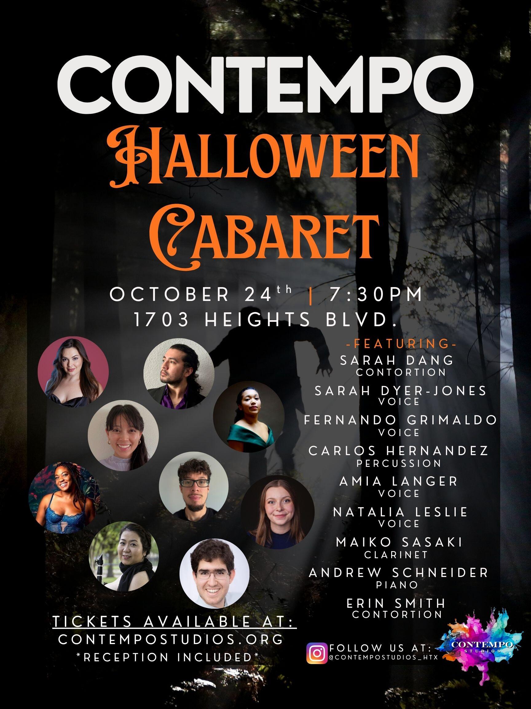Campaign cover image for ConTempo's Halloween Cabaret