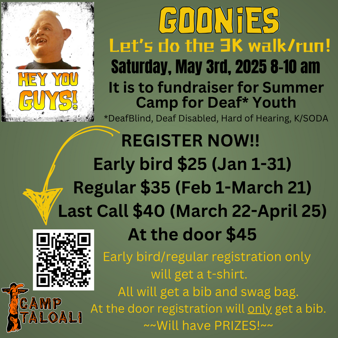 Campaign cover image for Goonies 3K Walk/Run - 2025