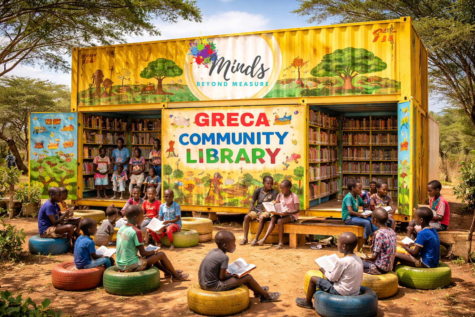 Campaign cover image for Build a Library in Kenya: Sponsor a Learning Container