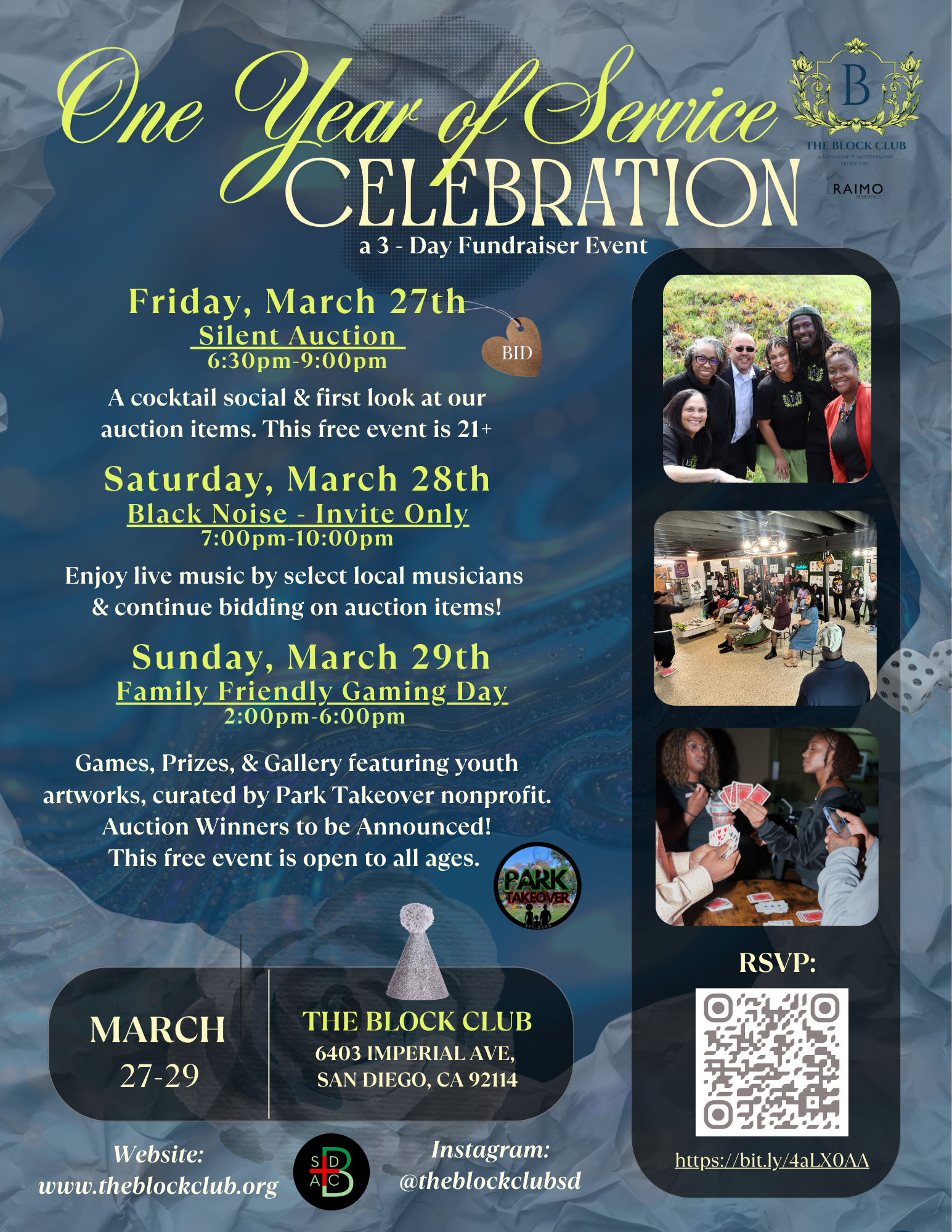 The Block Club Fundraiser | Raimo Residence